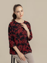 Load image into Gallery viewer, Helen Blouse Red Paisley