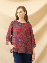 Load image into Gallery viewer, Helen Blouse Red