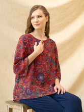 Load image into Gallery viewer, Helen Blouse Red