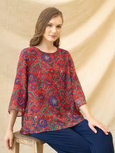Load image into Gallery viewer, Helen Blouse Red