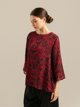 Load image into Gallery viewer, Helen Blouse Red Rose