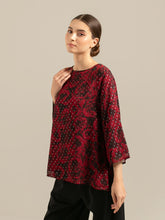Load image into Gallery viewer, Helen Blouse Red Rose