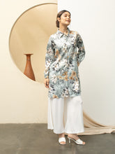 Load image into Gallery viewer, Soera Satin Gold Flower - Grey