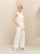 Load image into Gallery viewer, Sierra Top - Sleeveless High Neck - Butter