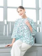 Load image into Gallery viewer, Helen Blouse Baby Blue