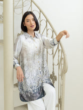 Load image into Gallery viewer, Soera Satin Tunic Shirt - Ethnic