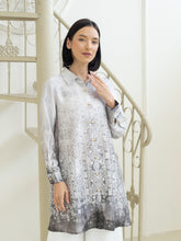 Load image into Gallery viewer, Soera Satin Tunic Shirt - Ethnic