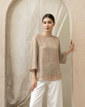 Load image into Gallery viewer, Helen Blouse Geometric Prints