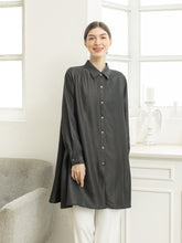 Load image into Gallery viewer, Sora Denim Tencel Tunic Shirt