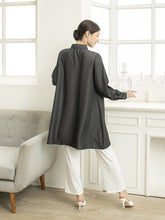Load image into Gallery viewer, Sora Denim Tencel Tunic Shirt
