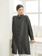 Load image into Gallery viewer, Sora Denim Tencel Tunic Shirt