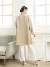 Load image into Gallery viewer, Sora Denim Tencel Tunic Shirt