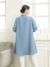 Load image into Gallery viewer, Sora Denim Tencel Tunic Shirt