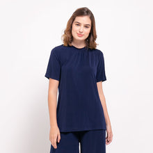 Load image into Gallery viewer, Bea Top - Navy
