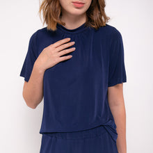 Load image into Gallery viewer, Bea Top - Navy