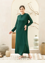 Load image into Gallery viewer, Kelly Maxi Inner Dress - Dark Green