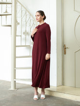 Load image into Gallery viewer, Kelly Maxi Inner Dress - Maroon
