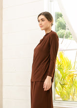 Load image into Gallery viewer, Clara Top - Dark Brown