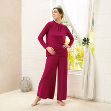 Load image into Gallery viewer, Lulu Long Kulot - Fuschia