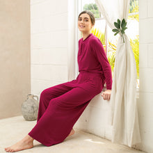 Load image into Gallery viewer, Lulu Long Kulot - Fuschia