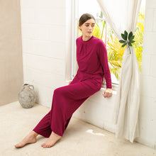 Load image into Gallery viewer, Lulu Long Kulot - Fuschia