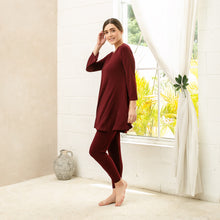 Load image into Gallery viewer, Ivy Legging - Maroon
