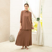 Load image into Gallery viewer, Anza A-Line Skirt - Latte