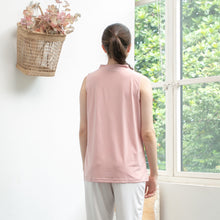 Load image into Gallery viewer, Sierra Top - Sleeveless High Neck - Baby Pink