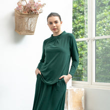 Load image into Gallery viewer, Clara Top - Dark Green