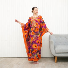 Load image into Gallery viewer, KEZIA Kaftan - Purple Orange