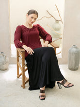 Load image into Gallery viewer, Anza A-Line Skirt - Black