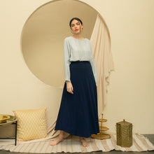 Load image into Gallery viewer, Anza A-Line Skirt - Navy