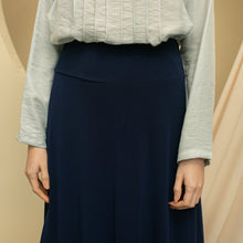 Load image into Gallery viewer, Anza A-Line Skirt - Navy