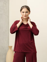 Load image into Gallery viewer, Laura Blouse - Maroon