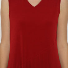 Load image into Gallery viewer, Illy Dress - V neck Dress - Red