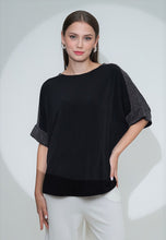 Load image into Gallery viewer, Wilda Blouse - Shiny Black