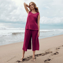 Load image into Gallery viewer, Lola Midi Kulot - Fuschia