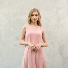 Load image into Gallery viewer, Illy Dress - V neck Dress - Baby Pink