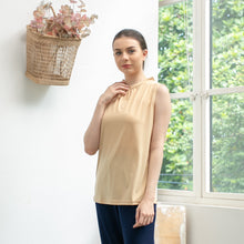 Load image into Gallery viewer, Sierra Top - Sleeveless High Neck - Nude