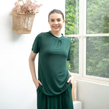 Load image into Gallery viewer, Bea Top - Dark Green