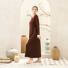 Load image into Gallery viewer, Bonita Dress Dark Brown