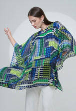 Load image into Gallery viewer, Diva Blouse - Blue Green