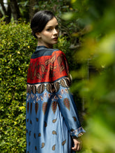 Load image into Gallery viewer, Nici Cardigan - Blue Satin
