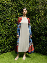 Load image into Gallery viewer, Nici Cardigan - Blue Satin
