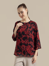 Load image into Gallery viewer, Helen Blouse Red Paisley
