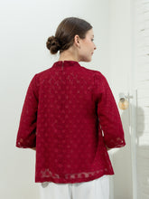 Load image into Gallery viewer, Mey Shanghai Blouse - Maroon Red
