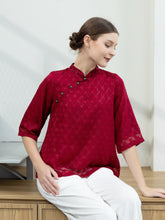 Load image into Gallery viewer, Mey Shanghai Blouse - Maroon Red
