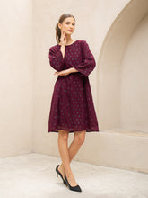 Load image into Gallery viewer, Helena Dress - Red Wine
