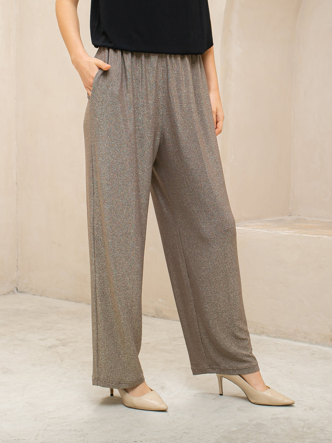 Rivera Pants - Shimmer Bronze