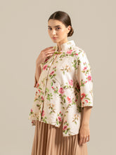 Load image into Gallery viewer, Verra Shanghai Blouse - Peony Navy
